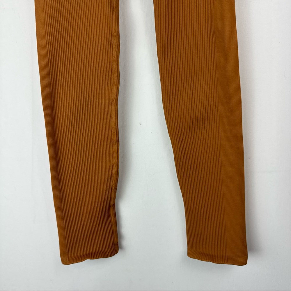 Free People Movement Happiness Runs High Rise Ribbed Leggings Sz XS/Small - Picture 10 of 16